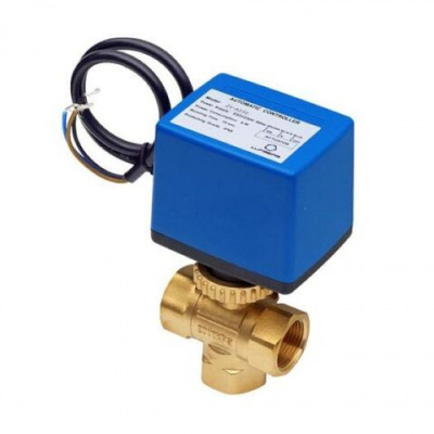 ZV3-20-8-230 3-х ходовой зональный клапан с электроприводом Lufberg