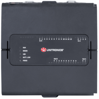 USC-B5-T24 Контроллер UniStream Стандарт 24 VDC, 10DI 2AI, 12TO, (из них 2 PWM), Unitronics